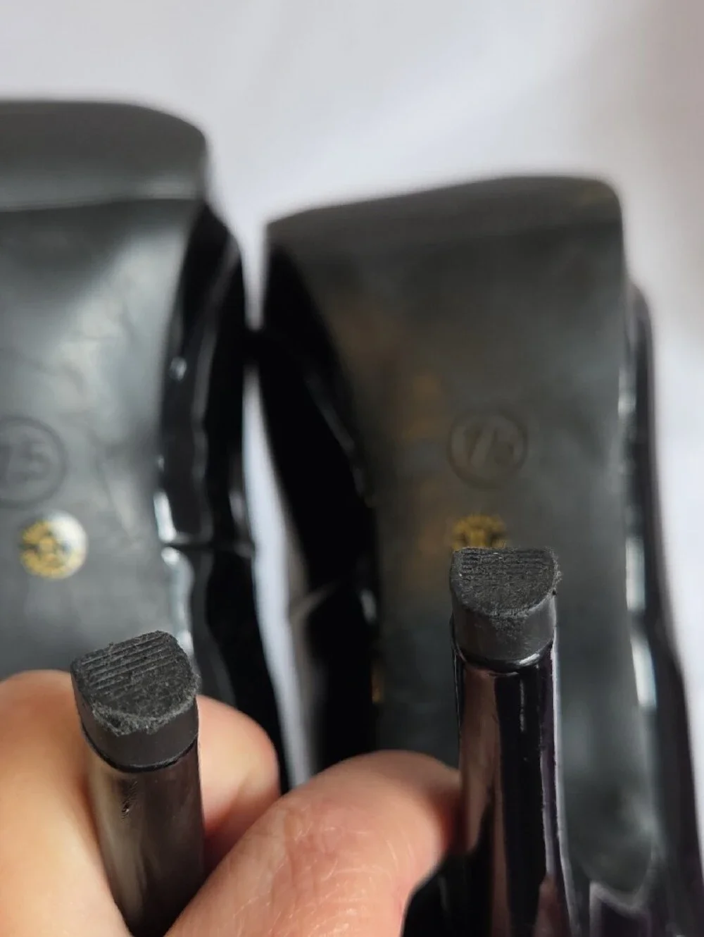 Worthington Black Patent High Heel Pumps